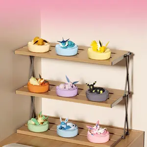 MINISO Pokémon Eevee & Evolutions Sleeping Pose Blind Box Figure – Cute Collectible Figurine, Perfect Gift for Pokémon Fans, Adorable Desk Decor Featuring Eevee, Vaporeon, Jolteon, Flareon & More summerwins