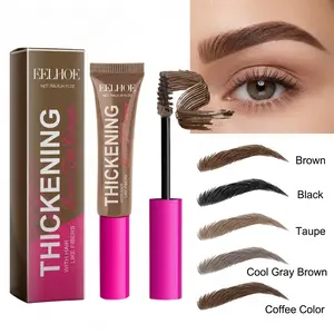 EELHOE Brow Fiber Gel – Waterproof Eyebrow Thickening Cream, Natural Full Brows, Long-Lasting Smudge-Proof Makeup,summervibes