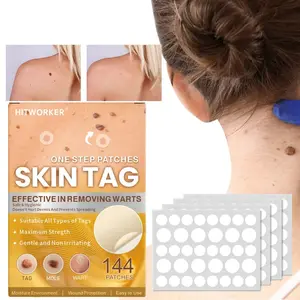 Hydrocolloid Spot Patches, 144 Count, Round Adhesive Patches for Skin Blemishes, Absorb Oil, Protect Skin, Gentle & Non-Irritating