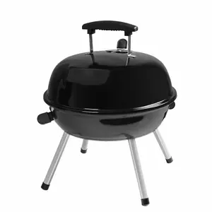 14.5'' Charcoal Tabletop Portable Grill, with Removable Lid