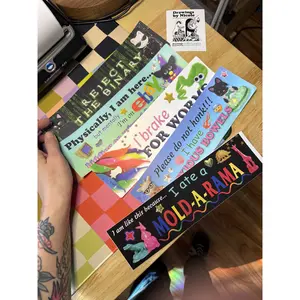 5 Random Bumper Stickers