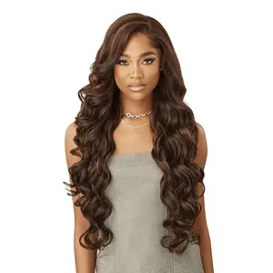 Outre HD Lace Front Wig Melted Hairline Glueless Swirlista Swirl 112