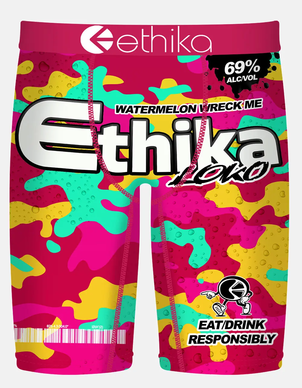 ETHIKA Wreck Me Staple Mens Boxer Briefs