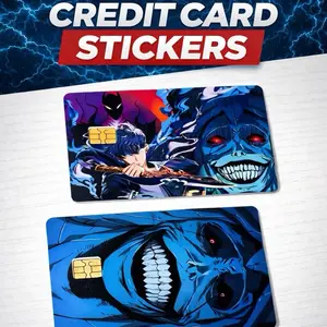 Solo Anime Credit Card Sticker