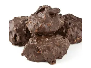 Dark Chocolate Coconut Haystacks