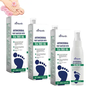 Tea Tree Oil Foot Spray - Plantar Moisturizing Deodorant for Odor Control & Dry Feet Care,Shoe Deodorizer & Foot Care,Shoe & foot odor gone! This powerful spray lasts all day long!