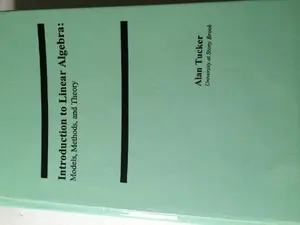 USED-Introduction to Linear Algebra: Models, Methods, and Theory by Alan Tucker (Hardcover)