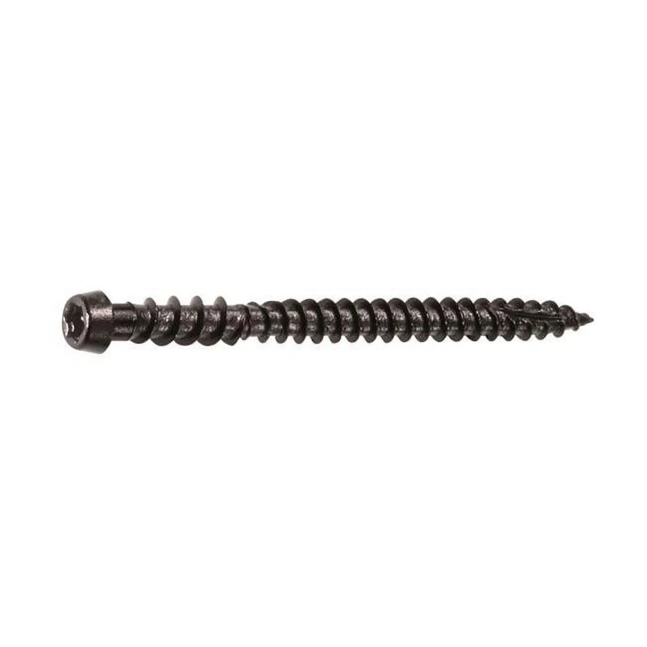 Trex Cortex Hidden Head Self-Tapping Epoxy-Coated Screws, Torx Ttap Button Head Collated Hidden Deck Fasteners, 10x2-1/2 in., 224-Piece, ACQ Approved, Outdoor Use, Covers 100 Linear Ft., 4.75 lbs