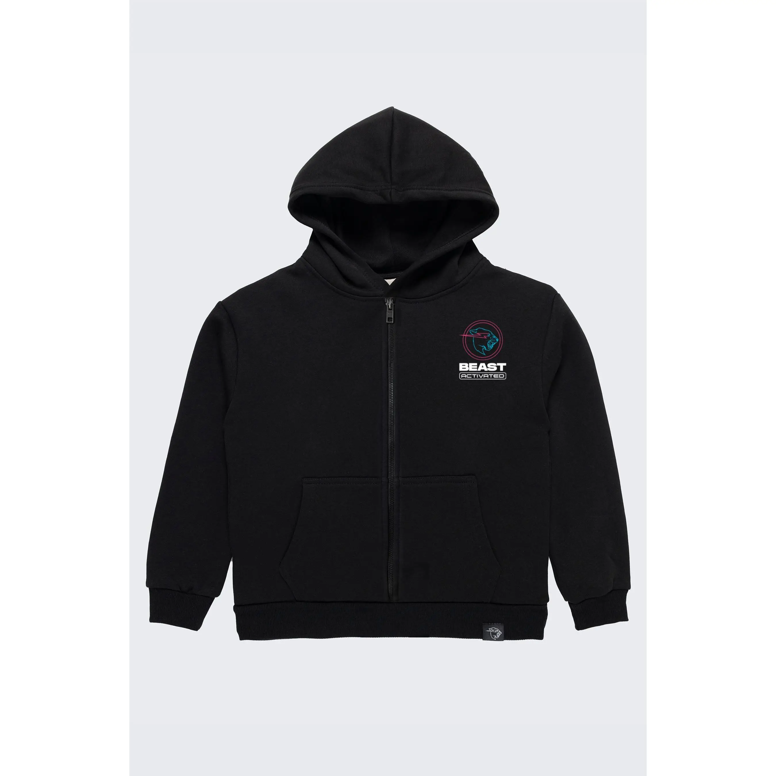 Glow In The Dark Beast Activated Zip Hoodie