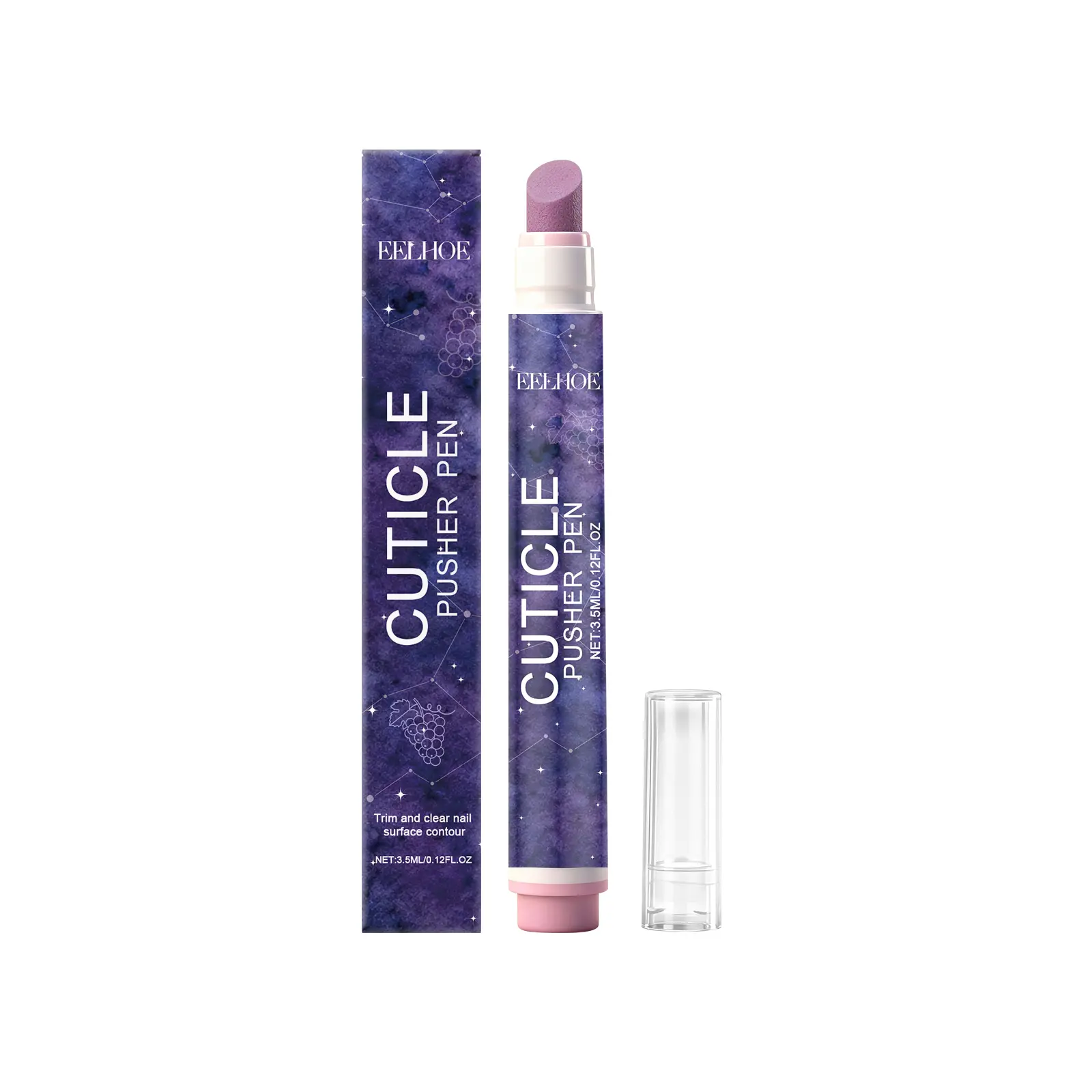 EELHOE Multi-Purpose Nail Edge Care Pen Gently Cleans And Nourishes Hands Feet Nails And Nail Surfaces For Daily Use