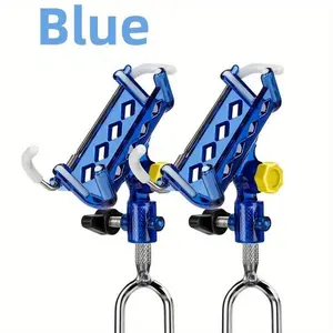 Fishing Rod Holder, 2 Counts/set 360° Adjustable Fishing Rod Rack, Fishing Pole Holder, Fishing Accessories for Beach & Ground Placement