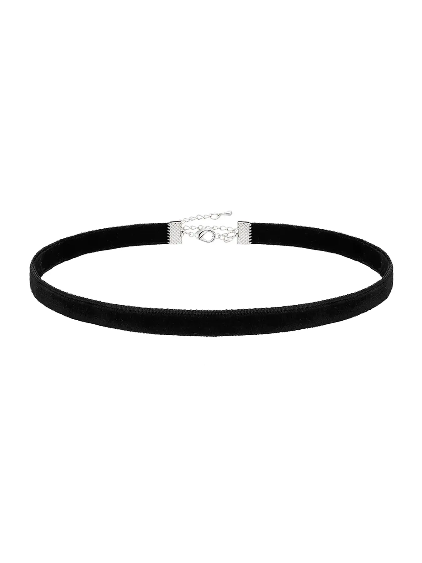 Women's Thin Velvet Choker Necklace, Ultra-Comfortable Elastic Witch Neck Chain, 90s Gothic Style Halloween Cosplay Jewelry, Modern Versatile Accessories, Witchy Jewelry