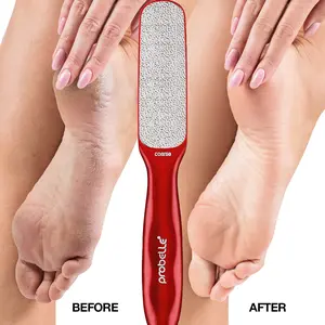Probelle Double Sided Multidirectional Nickel Foot File Callus Remover - Immediately Reduces calluses and Corns to Powder for Instant Results, Safe Tool