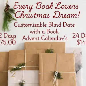 Blind date with a book advent calendar 12 days