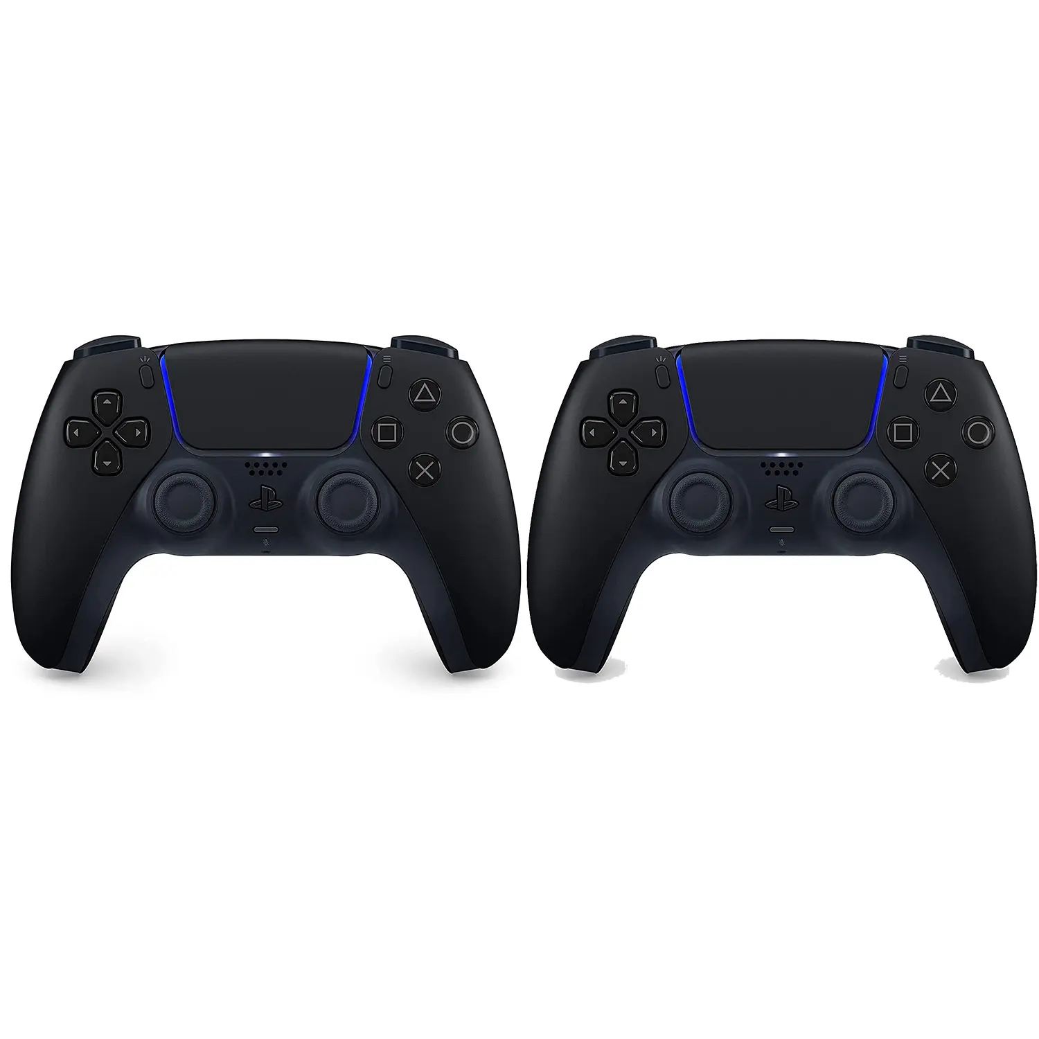 2 Pack Sony PlayStation 5 DualSense Wireless Controller - Midnight Black