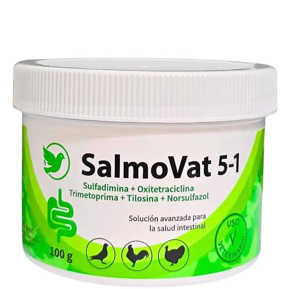 Salmovat 5-1 polvo para palomas y aves de corral Salmovat 5-1 polvo para palomas y aves de corral