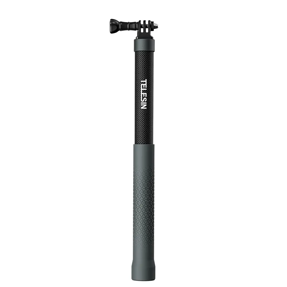TELESIN Selfie Stick Long Pole Invisible for GoPro 270cm,Carbon Fiber Waterproof Extension Monopod for GoPro 13-5 DJI Osmo Nano Action 6 5 Pro 4 Pocket 4 3 Xtra Muse Insta360 X5 X4 Ace Pro, Camera Accessories, Hands Free Vlogging