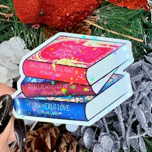 One Upon a Broken Heart Inspired Bookstack Sticker