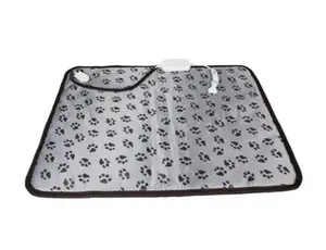 Pet Heated Blanket with Auto-Off & Waterproof Design for Cats and Dogs Winter Warmth Bite-Resistant Material Easy to Clean