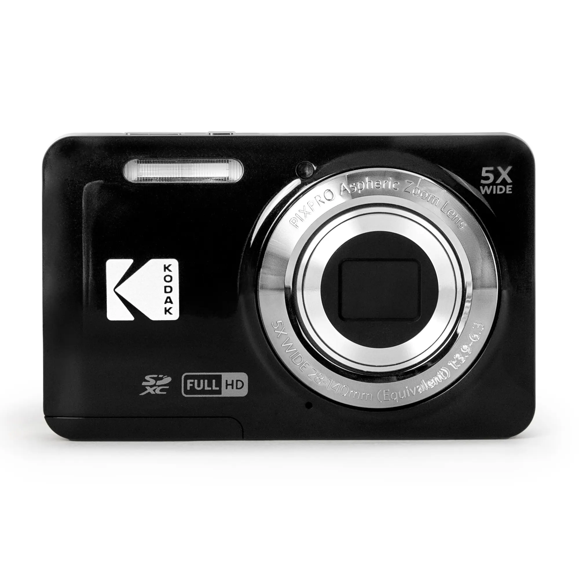 Kodak PIXPRO FZ55 Rechargeable 16MP Camera Digital with Lens - Black