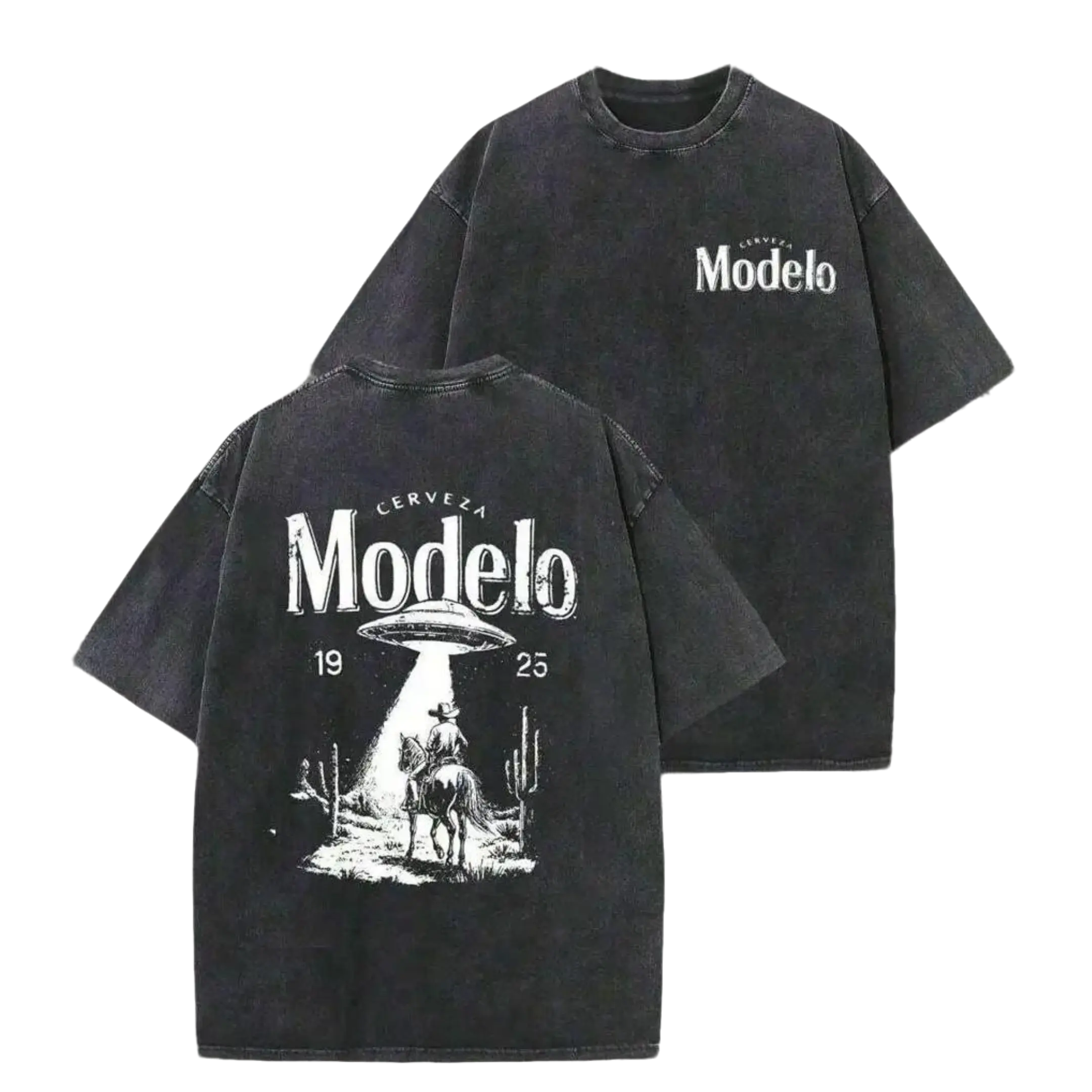 Heavyweight Mens Acid Wash T-Shirt Vintage Streetwear Oversized Drop Shoulder Tee Y2K Retro Grunge Fashion 100% Premium Cotton 230g Made In USA Factory Casual Urban Top Gym Workout Daily Wear Comfortable Men Clothing Dark Grey