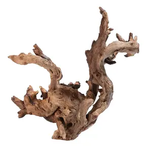 Large Coral Driftwood for Aquarium Decor Fish Tank Decorations Reptile Decor, Assorted Driftwood Branch 13 to 17 Inch Pack of 1
