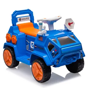 【GARVEE】Electric Ride-On Car for Toddlers with LED Flash Lights, Radar Rocket Sound, Music Player, and USB Port - Battery Powered Vehicle Suitable for Boys and Girls