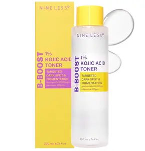 [NINELESS] B-Boost 1% Kojic Acid Toner 200ml - Brightening, Even Toning, Moisturizing, Hydrating