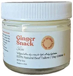 DUO KIT Rose Day Creme Moisturizer with Tallow Vitamin C & B5 for Hydrated Glowing Skin 56.7g Whipped Butterly Glow-Giving Moisture Hydrating