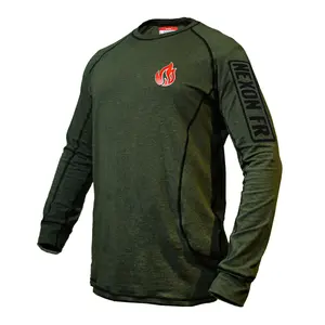 Nexon FR Long Sleeve Crew Shirt - Military Green