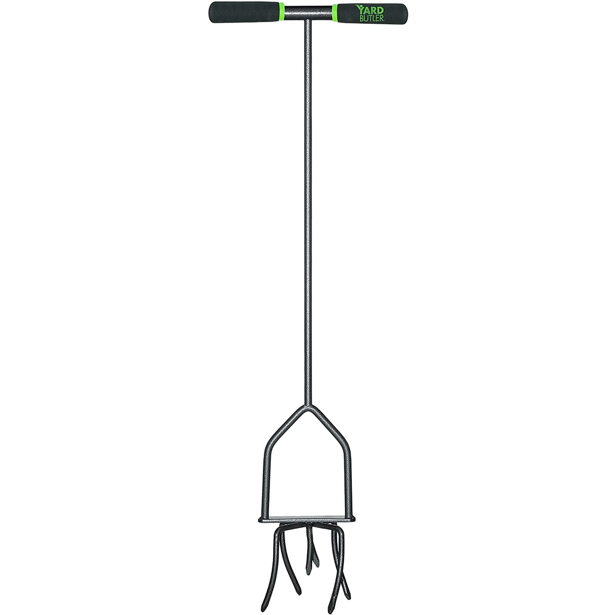 Yard Butler Twist Tiller Garden Cultivator & Hand Tiller Heavy Duty Garden Claw Hand Tool - ITNT-4 Yard Butler