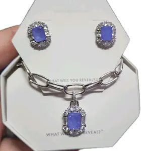 Purple Fluorite matching set