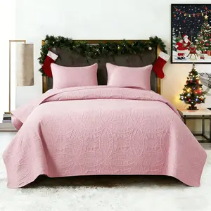 【 Haul Deals 】Quilt Bedding Set, Lightweight Vintage Quilts with Pillow Sham, Soft Bedspreads Coverlets for All Seasons