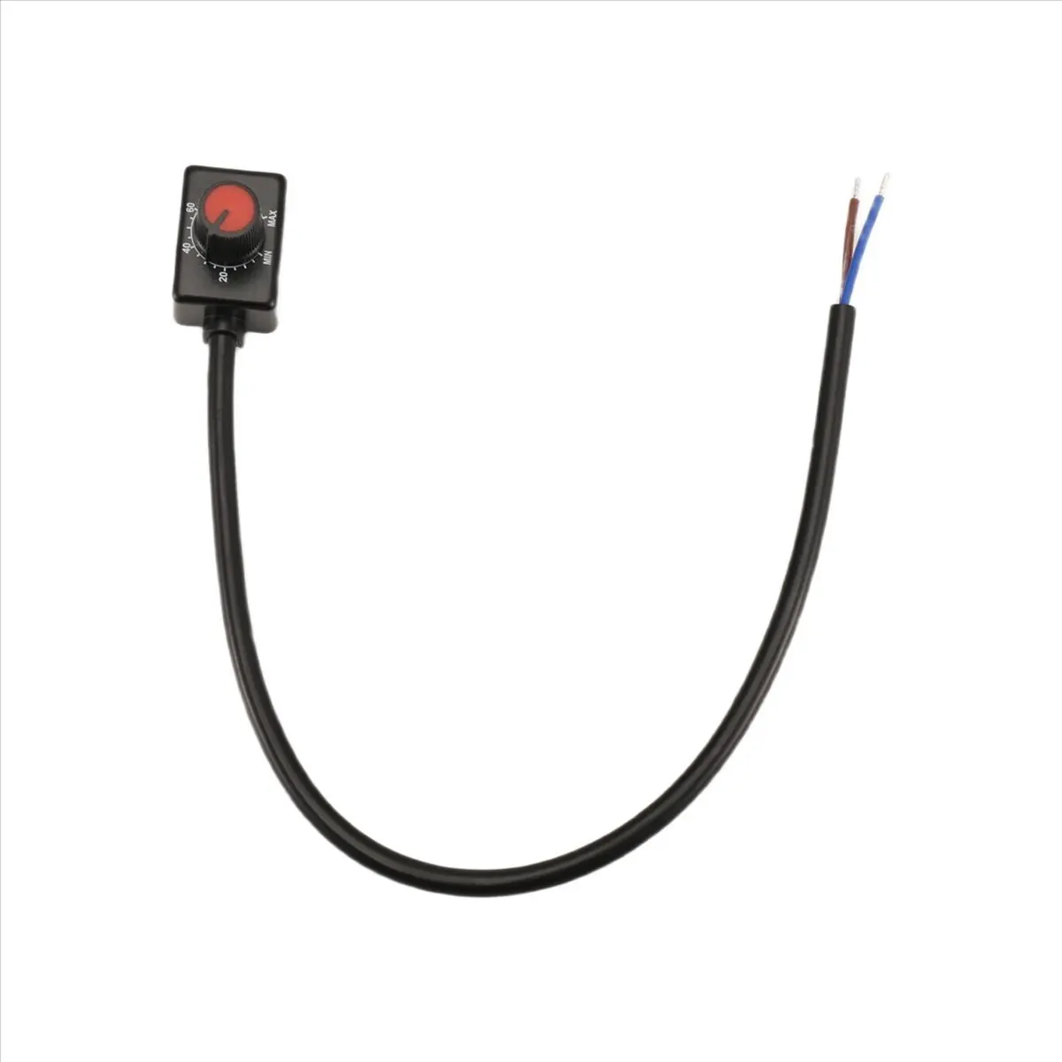 DC 0/1-10V Knob LED Dimmer, Low Voltage Passive Dimmer PWM Dimming for 0-10V or 1-10V Dimmable Electronic LED Driver 1Pc