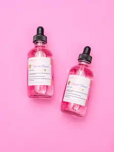 "Unicorn Dreams" Body Oil Skin Care Pink Sugar & Cotton Candy Moisturizer Natural Cosmetic