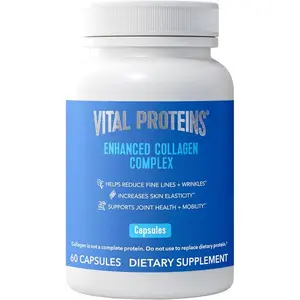 Enhanced Collagen Complex Capsules with BioCell Collagen – Supports Skin Elasticity, Joint Health & Reduces Fine Lines and Wrinkles, 60 Count