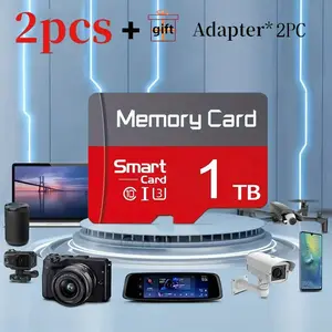 Micro SD card (Micro TF), SD card, adapter compatible smartphones/cameras, Mini SD card photo storage, smartphone storage space - suitable for most devices micro tf sd storage surveillance system sd adapter