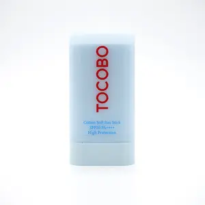 Tocobo Cotton Soft Sun Stick 19g Facial Matte Sunscreen SPF50 PA++++ Gentle for Sensitive Skin Daily UV Defense