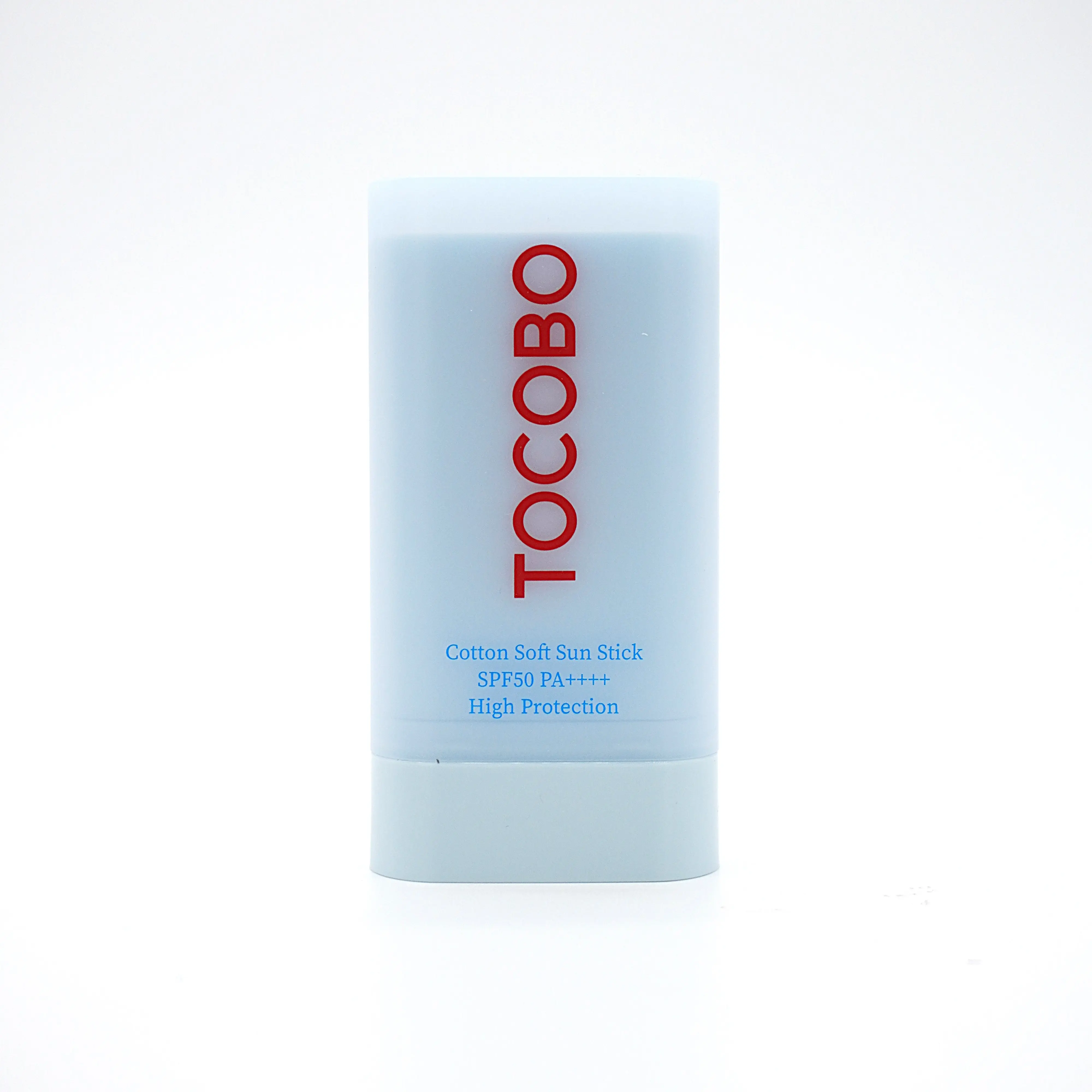 TOCOBO Cotton Soft Solid Sunscreen Stick - 19g Lightweight Sunscreen, Facial Matte SPF50 PA++++, Gentle Daily Care for Sensitive Skin Adults, Sun Protection & UV Defense