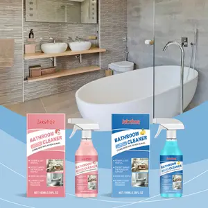 [Same-Day Delivery]Powerful Foaming Bathroom Cleaner Jakehoe Tile Grout Shower Glass Stain Remover Descaler For Toilet Bowl Multi Surface Use