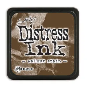 Tim Holtz Mini Distress® Ink Pad Walnut Stain