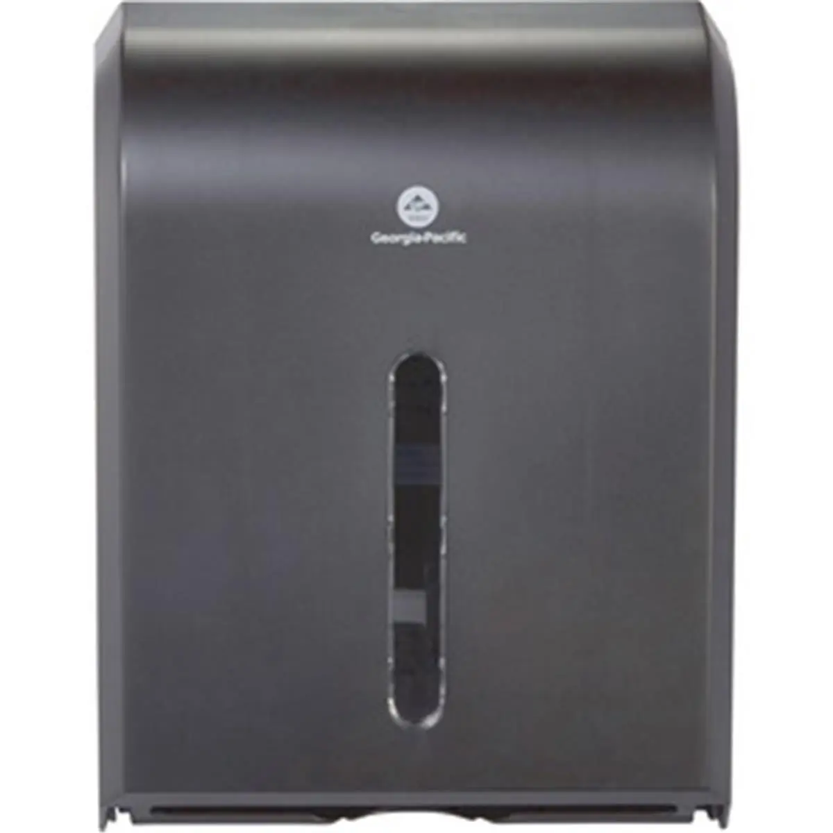 212 MAIN Georgia-Pacific Combi-Fold Paper Towel Dispenser - Black Plastic Cover, Lockable Wall-Mount Door-Compatible Bathroom Fixture Accessory