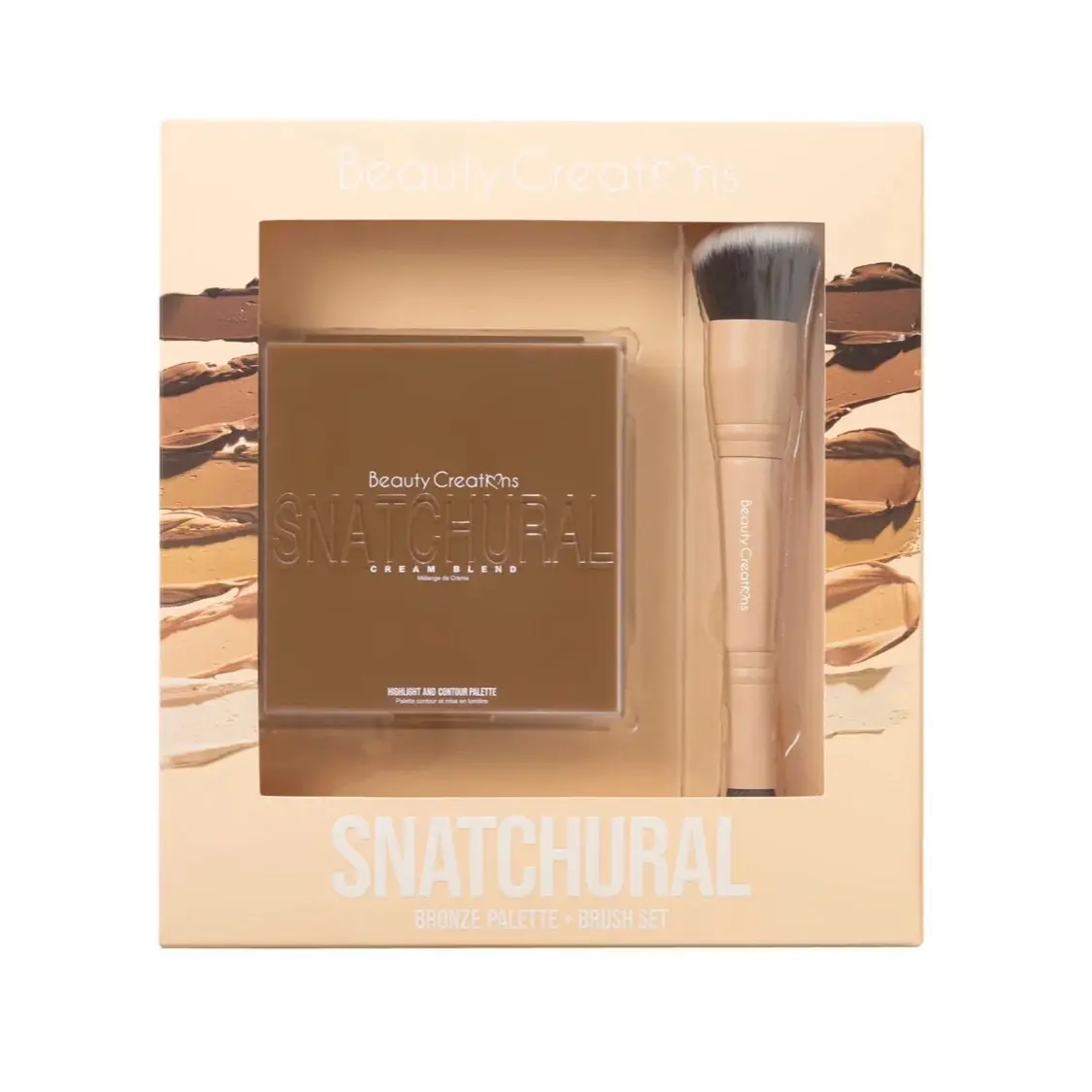 SNATCHURAL BRONZE PALETTE + BRUSH SET