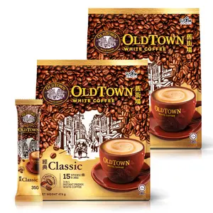 Fusion Select Old Town White Coffee 3 in 1 Classic White Coffee 2 Packs | Instant Creamy Coffee Mix Sachets Beverage