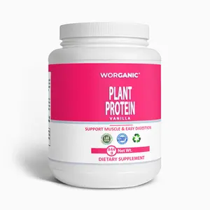 Tendra Plant Protein (Vanilla) - Fava Bean & Yeast Protein Powder for Muscle Repair & Growth - 29.77 oz./844g Canister - Healthcare