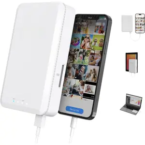 1TB External Hard Drive for , iPad, MacBook - USB 3.0, 2.0, 2.0 3.0 - Compatible with iOS & Android, Store Photos, Videos, Music, Documents