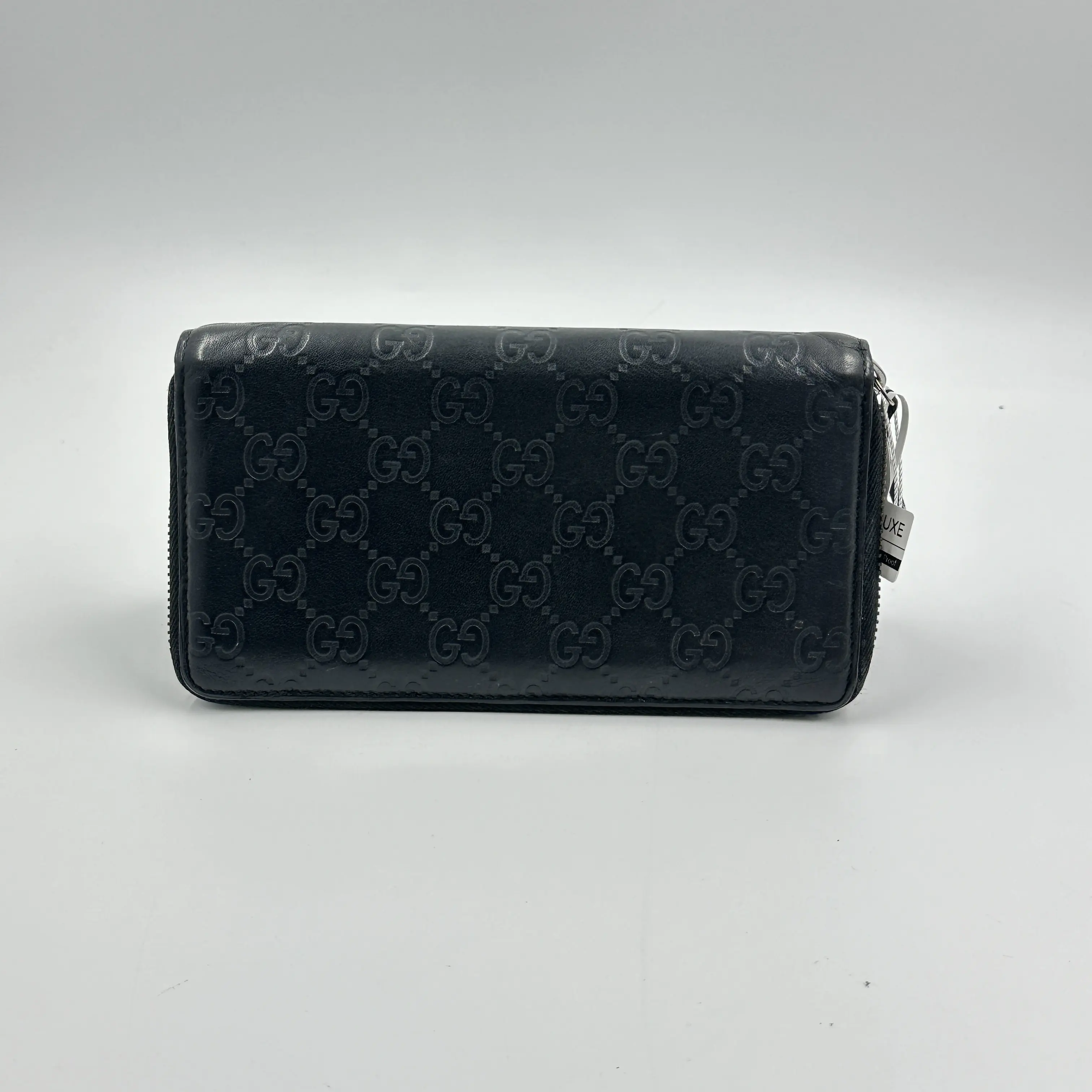 Pre-owned GUCCI Microguccissima Bree Zip Around Wallet A101653