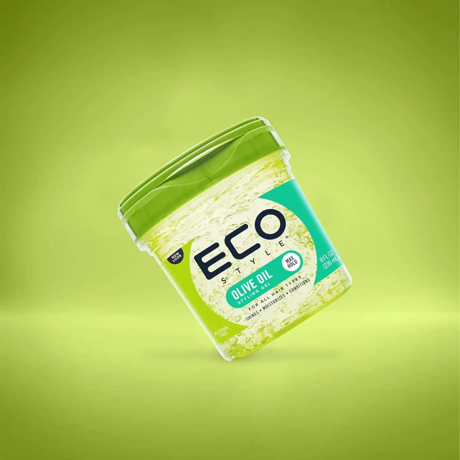 Styling Gel for Maximum Hold & Shiny Hair, Nourishing Haircare with Pure Oil for Frizz Control, Alcohol-Free Beauty Products for All Hair Types, 8 oz, Hair Styling Products