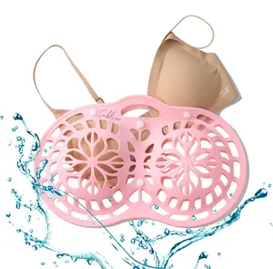 Bra Laundry Bag, Lingerie Bags for Washing Delicates, Button Slot Design, Durable & Resistant to Deformation, Silicone Bra Wash Bags for Sports Sexy Maternity Seamless Bras