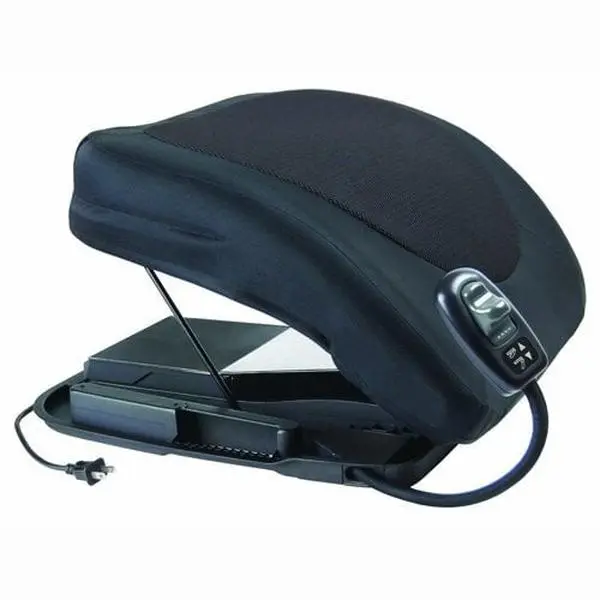 UPLIFT Technologies PS3020 Premium Power Lifting Seat - 20 in. Wide, 300 lb Capacity, Portable, Waterproof, Ergonomic, Awarded Arthritis Foundation Commendation, Flexible Hand Control (Commercial Salon Furniture), Polyester, Seat Cover, Curved, Home Or On